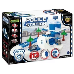 Игровой набор Wader Play Tracks City – набор полиция (53520)