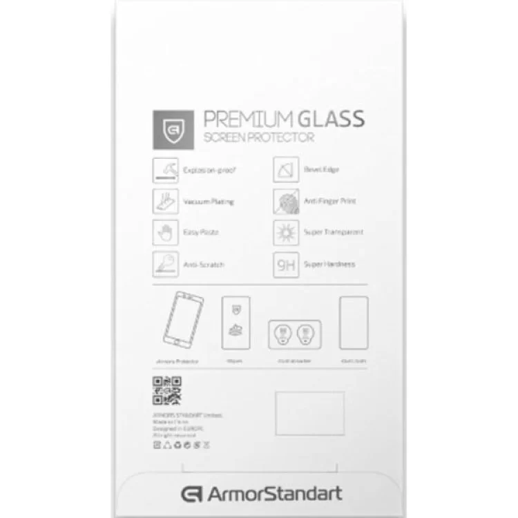 Скло захисне Armorstandart Icon Motorola G8 Power Black (ARM57655) ціна 224грн - фотографія 2