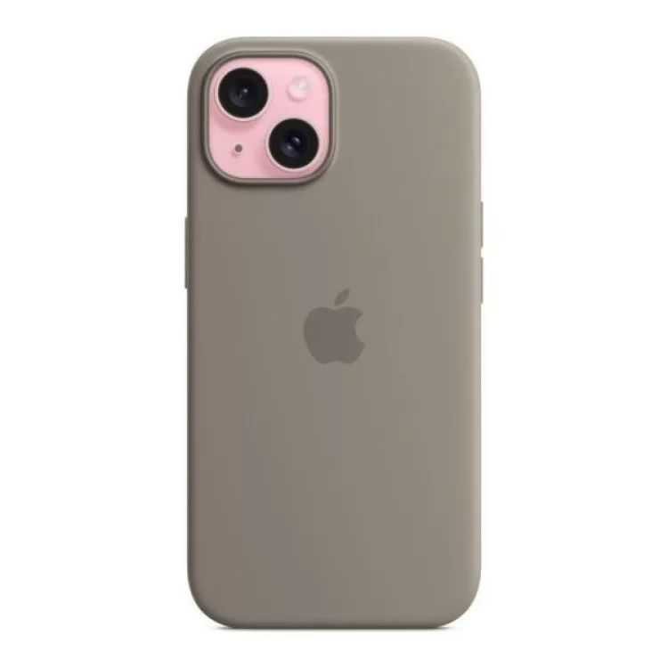 Чохол до мобільного телефона Apple iPhone 15 Silicone Case with MagSafe Clay (MT0Q3ZM/A) ціна 3 779грн - фотографія 2