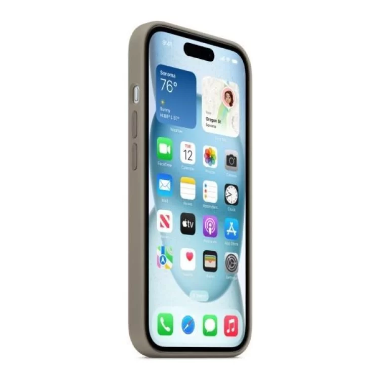 Чохол до мобільного телефона Apple iPhone 15 Silicone Case with MagSafe Clay (MT0Q3ZM/A) характеристики - фотографія 7