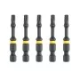 Набір біт DeWALT IMPACT TORSION, ударні, Torx, Т30, L=57 мм, 5 шт (DT7398T)