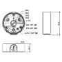 Крепление для видеокамеры Dahua DH-PFA135