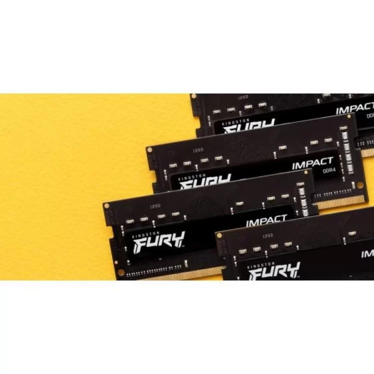 Модуль памяти для ноутбука SoDIMM DDR4 32GB (2x16GB) 3200 MHz Impact Kingston Fury (ex.HyperX) (KF432S20IBK2/32) отзывы - изображение 5