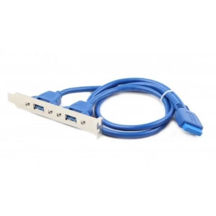 Кабель для передачи данных USB 3.0 розетка на кронштейні 10P 45 см Cablexpert (CC-USB3-RECEPTACLE) цена 299грн - фотография 2