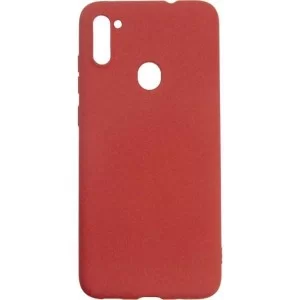 Чохол до мобільного телефона Dengos Carbon Samsung Galaxy M11, red (DG-TPU-CRBN-69) (DG-TPU-CRBN-69)