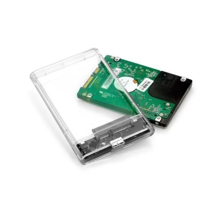 Карман внешний Dynamode 2.5" SATA HDD/SSD USB 3.0 Transparent (DM-CAD-25316) отзывы - изображение 5