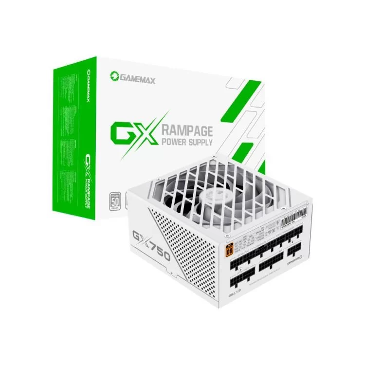 Блок живлення Gamemax 750W (GX-750 PRO WH (ATX3.0 PCIe5.0)) - фото 11