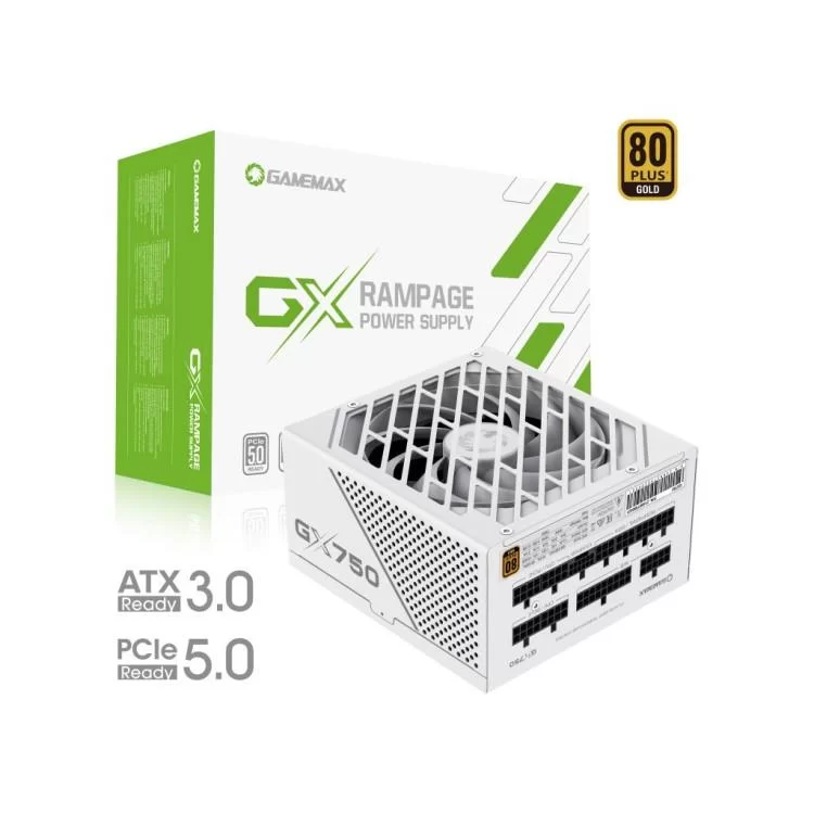Блок живлення Gamemax 750W (GX-750 PRO WH (ATX3.0 PCIe5.0)) - фото 10