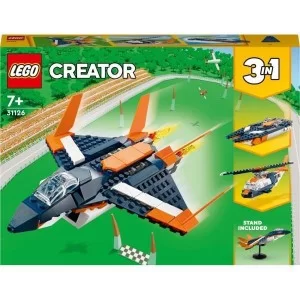 Конструктор LEGO Creator Сверхзвуковой самолет 215 деталей (31126)