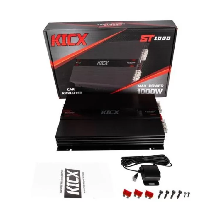Автомобільний підсилювач Kicx ST1000 інструкція - картинка 6