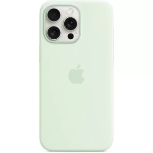Чохол до мобільного телефона Apple iPhone 15 Pro Max Silicone Case with MagSafe - Soft Mint,Model A3126 (MWNQ3ZM/A)