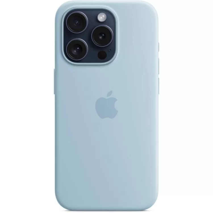продаємо Чохол до мобільного телефона Apple iPhone 15 Pro Silicone Case with MagSafe - Light Blue,Model A3125 (MWNM3ZM/A) в Україні - фото 4