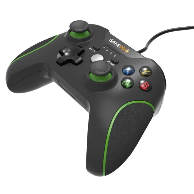 в продаже Геймпад GamePro MG450B PC/PS3/Android Black-Green (MG450B) - фото 3