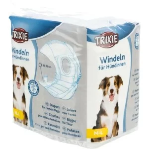 Підгузки для тварин Trixie для собак (сучок) M-L 36-52 см 12 шт (4011905236346)