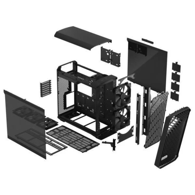 Корпус Fractal Design Torrent Black TG Dark Tint (FD-C-TOR1A-06) - фото 11