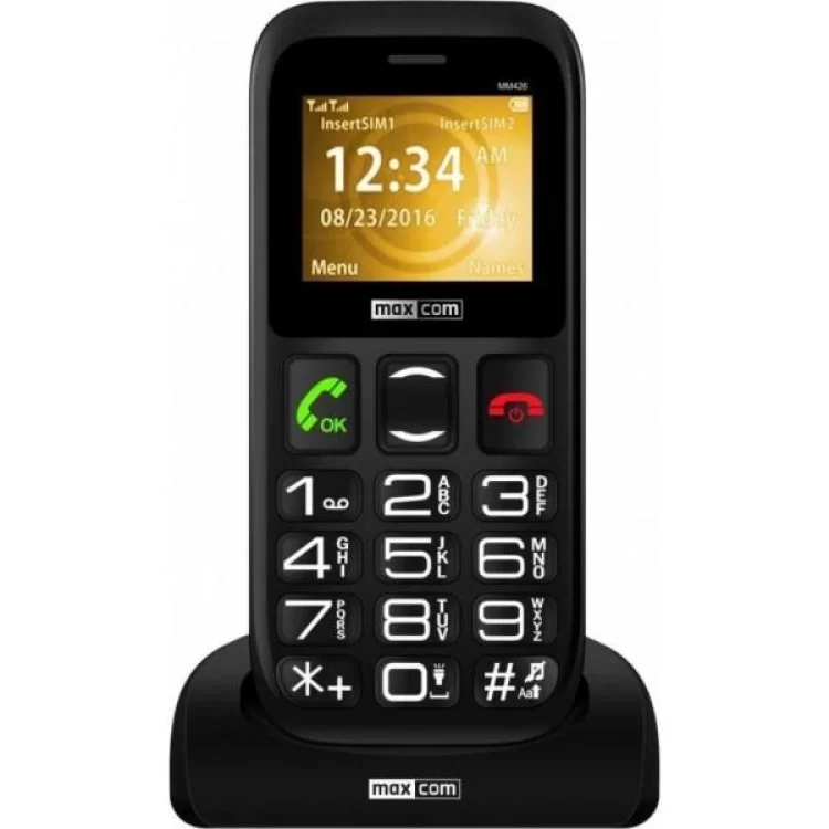 Мобільний телефон Maxcom MM426 Black характеристики - фотографія 7