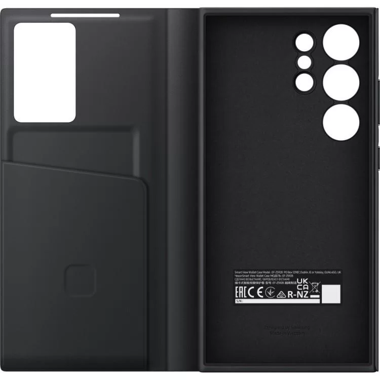 Чехол для мобильного телефона Samsung Galaxy S24 Ultra (S928) Smart View Wallet Case (EF-ZS928CBEGWW) отзывы - изображение 5