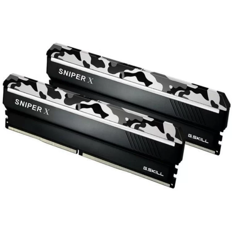 Модуль пам'яті для комп'ютера DDR4 32GB (2x16GB) 3200 MHZ SniperX Urban Camo G.Skill (F4-3200C16D-32GSXWB) ціна 5 024грн - фотографія 2