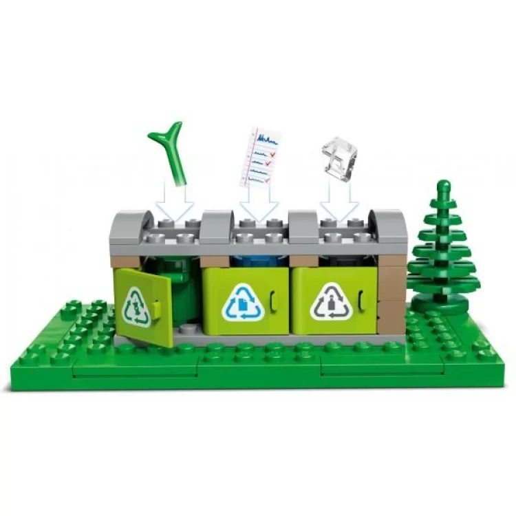 Конструктор LEGO City Сміттєпереробна вантажівка 261 деталь (60386) відгуки - зображення 5
