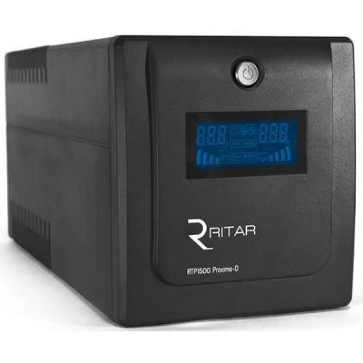 Пристрій безперебійного живлення Ritar RTP1500 (900W) Proxima-D (RTP1500D) ціна 5 539грн - фотографія 2