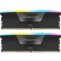 Модуль памяти для компьютера DDR5 64GB (2x32GB) 6000 MHz Vengeance RGB Corsair (CMH64GX5M2B6000C38)