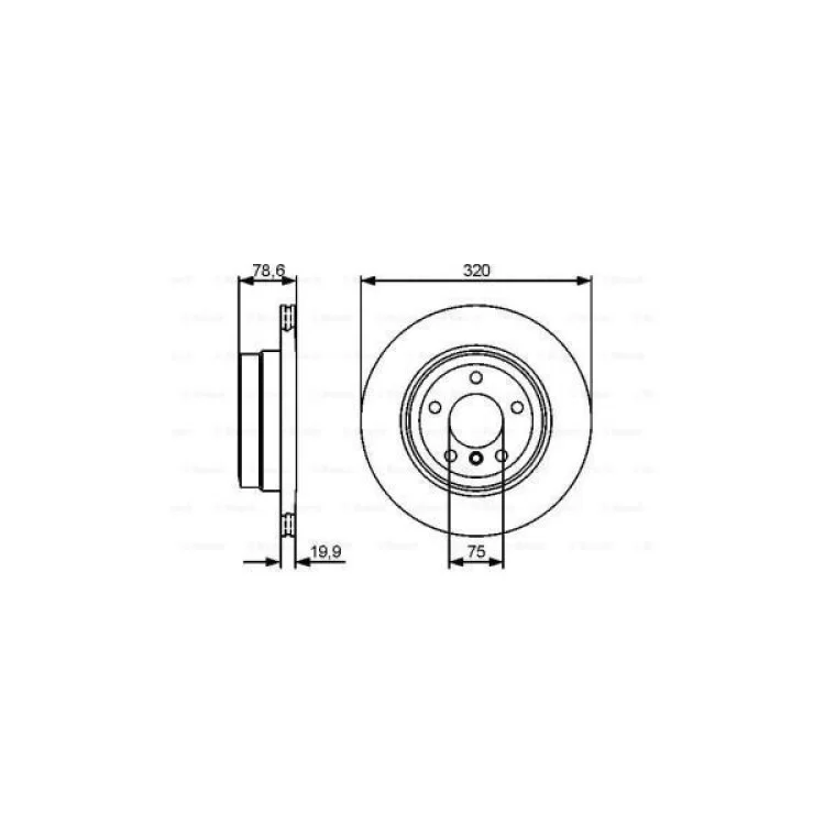 Гальмівний диск Bosch 0 986 479 442 відгуки - зображення 5