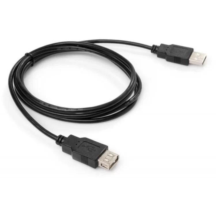 в продажу Дата кабель USB 2.0 AM/AF 3.0m Vinga (VCPUSBAMAF3BK) - фото 3