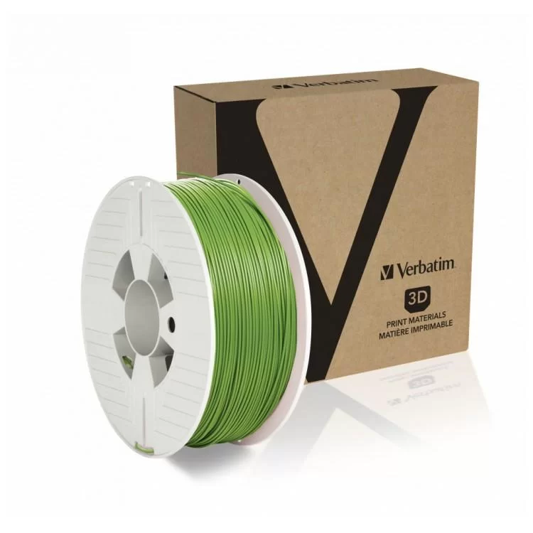 Пластик для 3D-принтера Verbatim ABS 1.75мм green 1kg (55031) цена 1 643грн - фотография 2