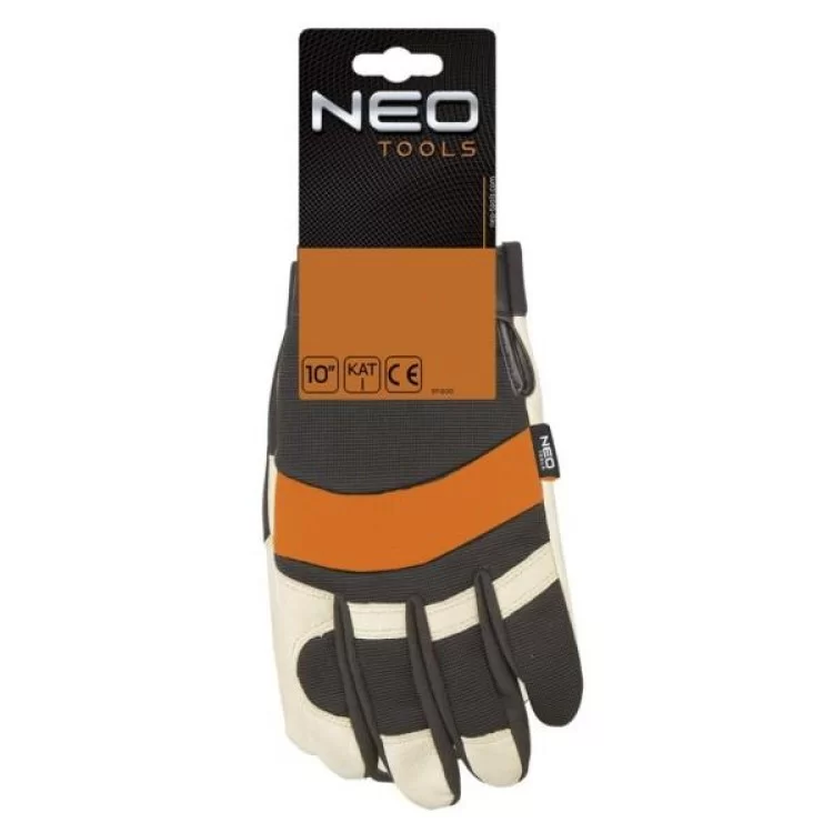 Захисні рукавички Neo Tools шкіра р. 10.5 (97-606) ціна 527грн - фотографія 2