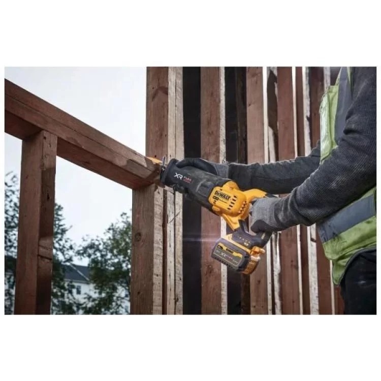 Сабельная пила DeWALT 18В XR Li-lon, 0 - 3000 ход/мин, 3.5 кг, кейс TSTAK (без АКБ и ЗУ) (DCS386NT) характеристики - фотография 7