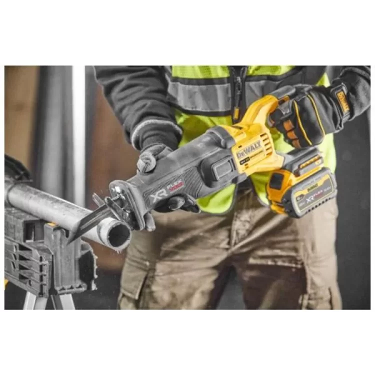 Сабельная пила DeWALT 18В XR Li-lon, 0 - 3000 ход/мин, 3.5 кг, кейс TSTAK (без АКБ и ЗУ) (DCS386NT) - фото 9