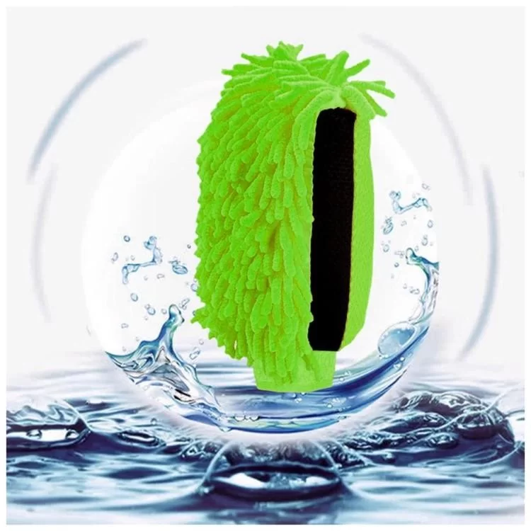 Автомобільна серветка ColorWay Рукавичка з мікрофібри для миття та полірування автомобіля, двостороння (CW-2417) - фото 10