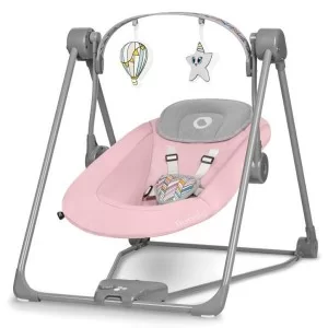 Кресло-качалка Lionelo Otto Pink Baby (LO-OTTO PINK BABY)