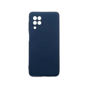 Чехол для мобильного телефона Dengos Carbon Samsung Galaxy M22 blue (DG-TPU-CRBN-131)