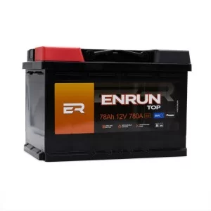 Акумулятор автомобільний ENRUN 78А + правий (L3) (780 пуск)