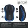 Мышка Logitech M185 blue (910-002239)