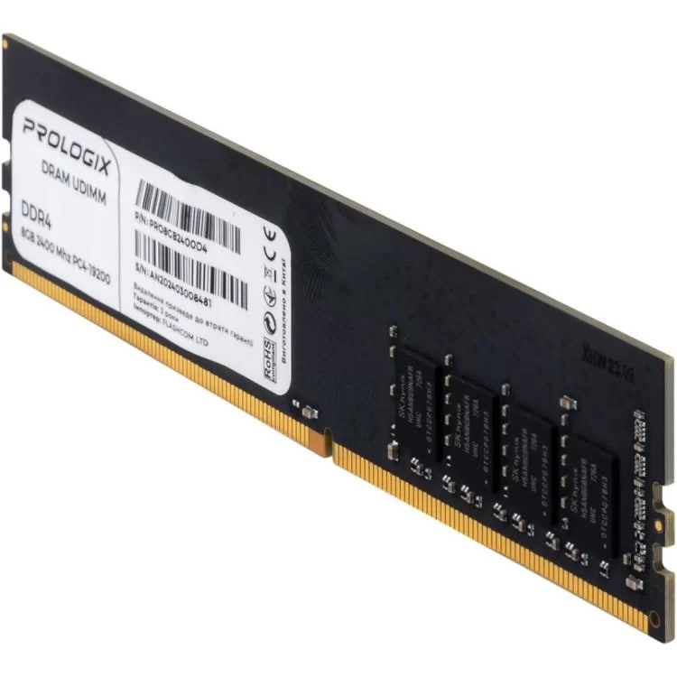 в продаже Модуль памяти для компьютера DDR4 8GB 2400 MHz Prologix (PRO8GB2400D4) - фото 3