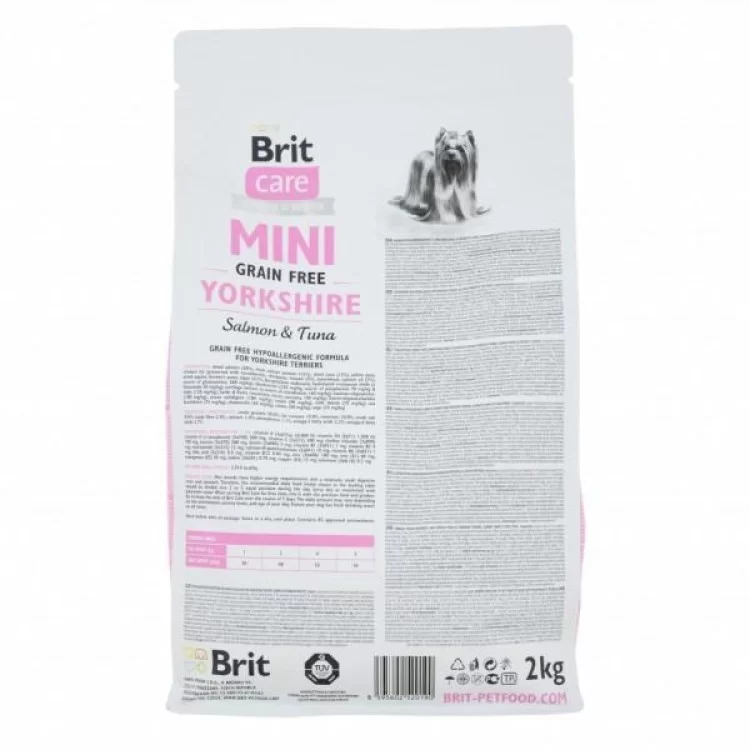 Сухой корм для собак Brit Care GF Mini Yorkshire 2 кг (8595602520190) цена 1 127грн - фотография 2