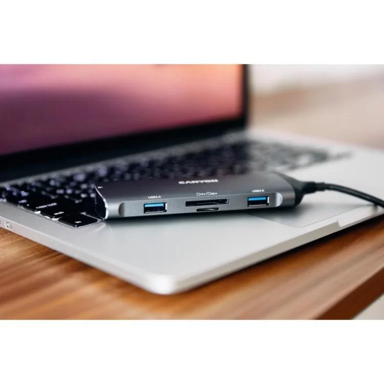 продаємо Порт-реплікатор Canyon 8-in-1 USB-C (CNS-TDS15) в Україні - фото 4