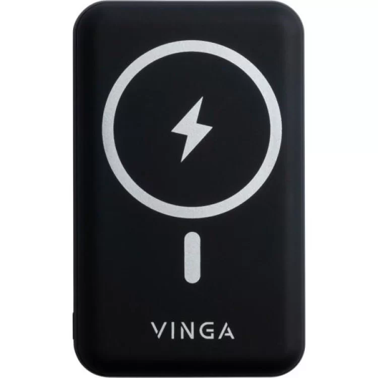 Батарея универсальная Vinga 10000 mAh Wireless Magnetic QC+PD (VPBAMS10BK) обзор - фото 8