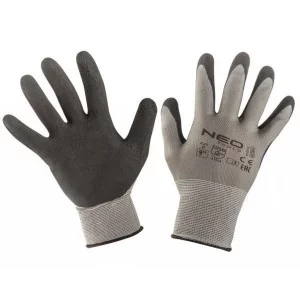 Защитные перчатки Neo Tools рабочие, с латексным покрытием (пена), p. 9 (97-617-9)