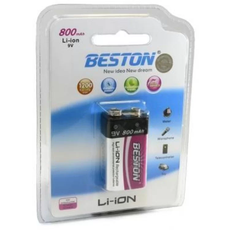 продаємо Акумулятор Beston CR-9V 800mAh Li-ion (AAB1823) в Україні - фото 4