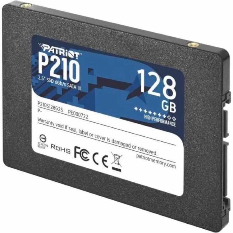 в продажу Накопичувач SSD 2.5" 128GB Patriot (P210S128G25) - фото 3