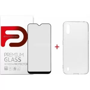 Чехол для мобильного телефона Armorstandart Samsung A01 Air Series Panel + Full Glue Glass (ARM58047)