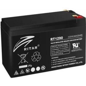 Батарея к ИБП Ritar AGM RT1290B, 12V-9Ah, Black (RT1290B)