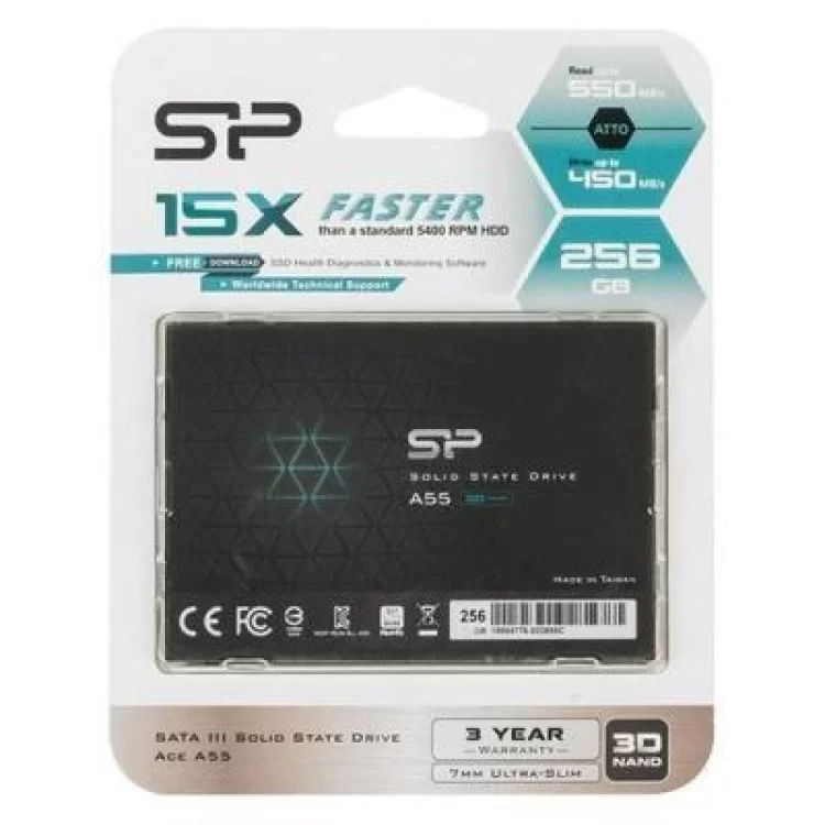 Накопитель SSD 2.5" 256GB Silicon Power (SP256GBSS3A55S25) инструкция - картинка 6
