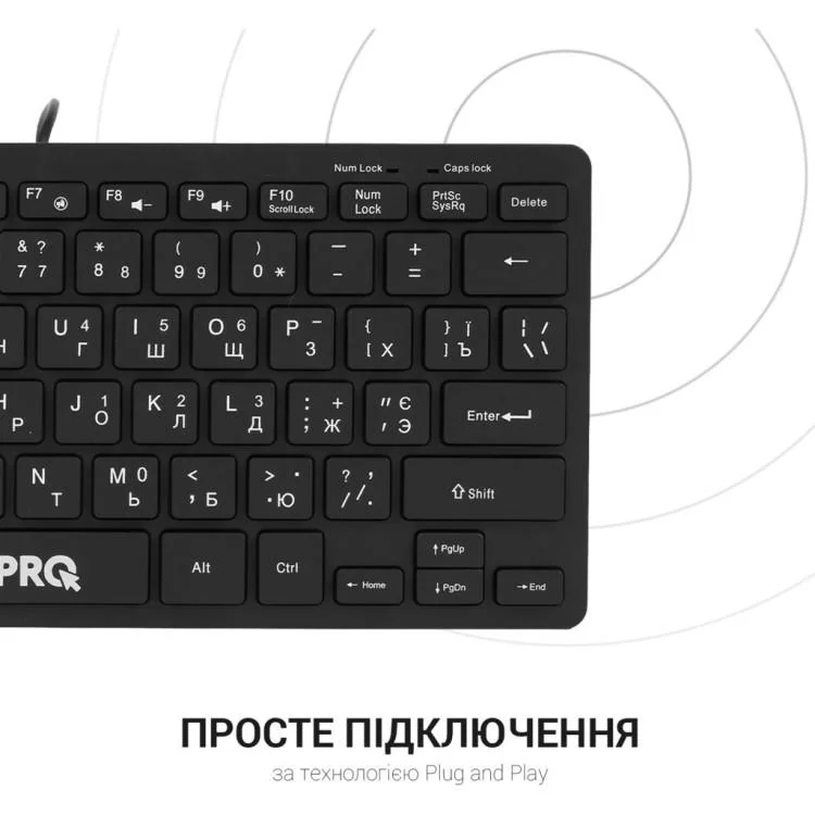 Клавиатура OfficePro SK240 USB Black (SK240) характеристики - фотография 7