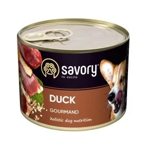 Консервы для собак Savory Dog Gourmand утка 200 г (4820232630464)