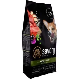 Сухий корм для собак Savory All Breed Sterilised rich in Fresh Turkey 3 кг (4820232631508)