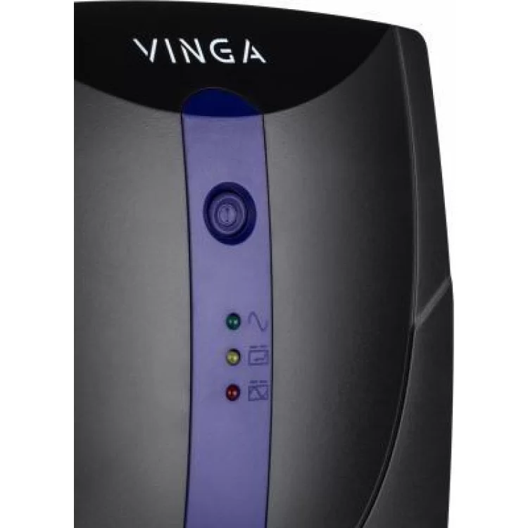 в продаже Источник бесперебойного питания Vinga LED 600VA plastic case with USB (VPE-600PU) - фото 3